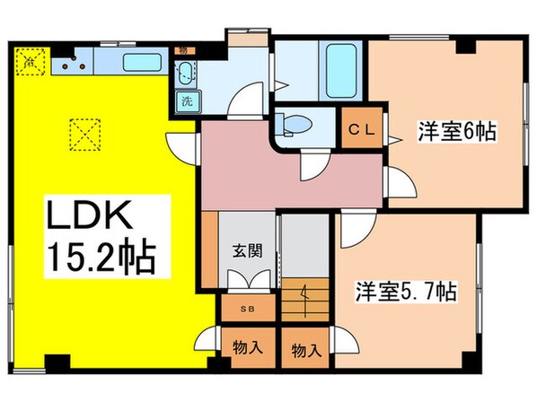 榎本ビルの物件間取画像